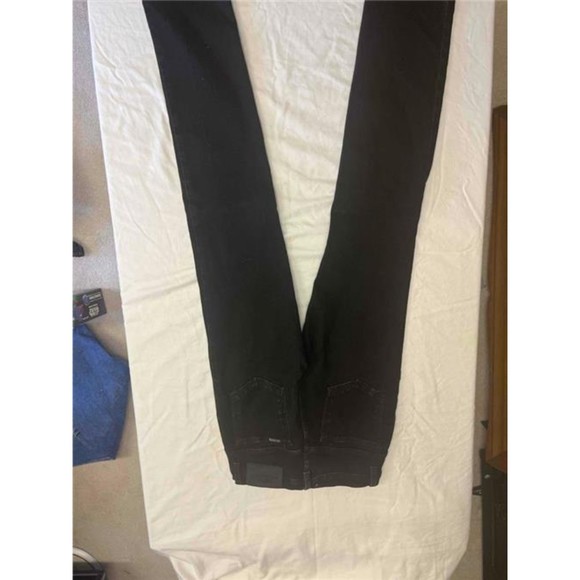 Women's Harley Davidson Bootcut Size 6 Black Motorcycle Jeans - Picture 3 of 5